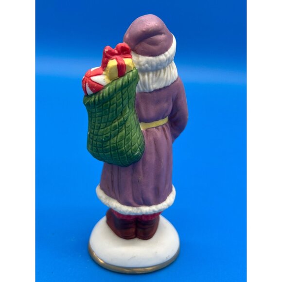 Porcelain Antique Santa Collectable Figurine Norway 1899 Limited Edition By Merc - Picture 3 of 7